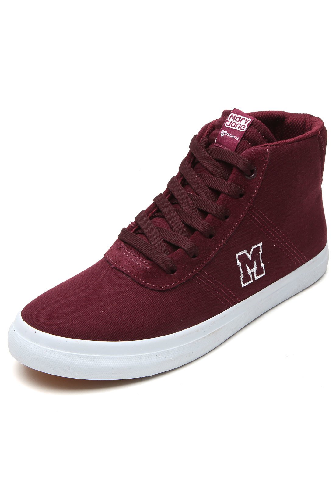 mary jane tenis vinho
