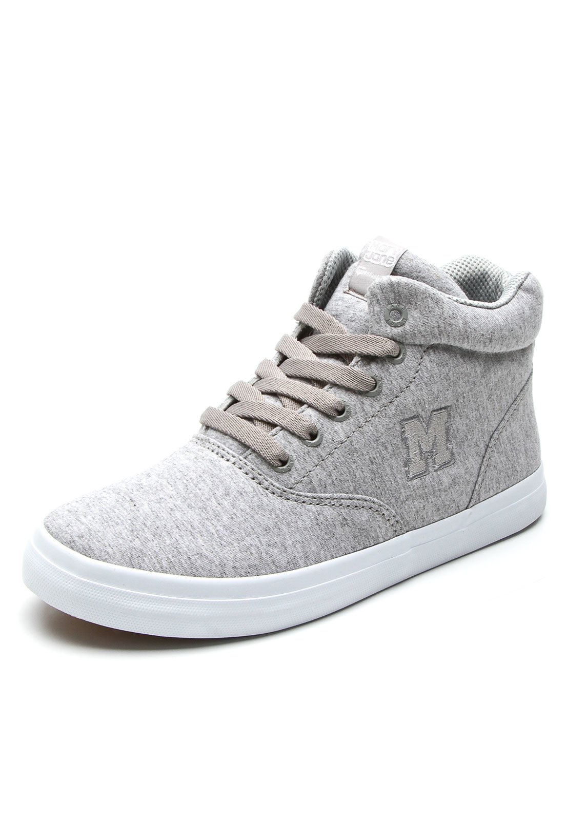 Tenis cano alto store feminino mary jane