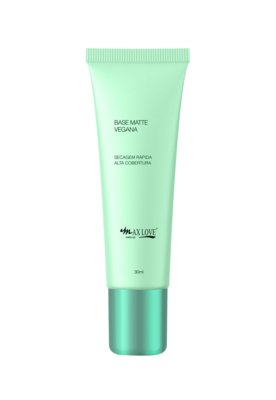 Base Matte Vegan Oil-Free Max Love BV41 Nude Menor preço em Base Matte Vegan Oil-Free Max Love BV41 Nude