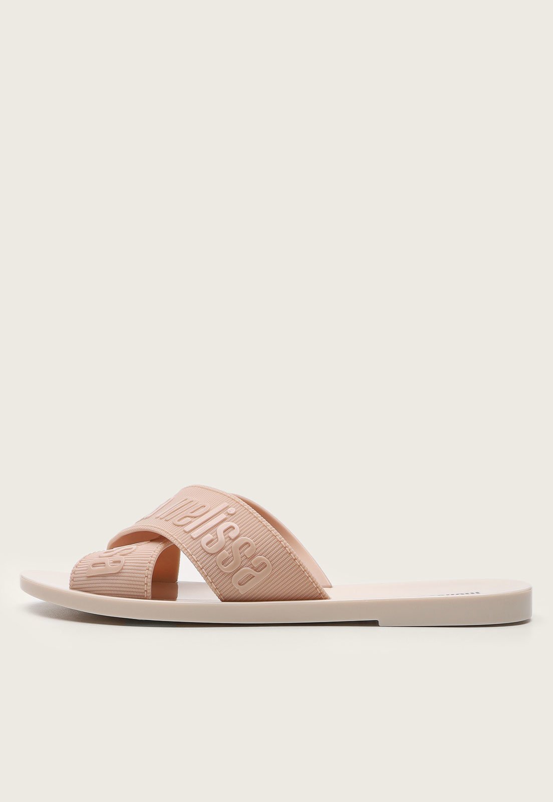 Chinelo BRIZZA Arezzo Logo Rosa Escorrega o Pre o