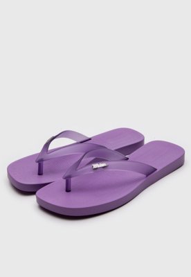 Chinelo Melissa Logo Roxa