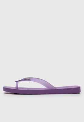 Chinelo Melissa Logo Roxa