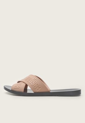 Rasteira Melissa M Lover Slide Ad Bege