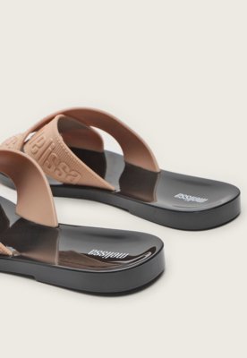 Rasteira Melissa M Lover Slide Ad Bege