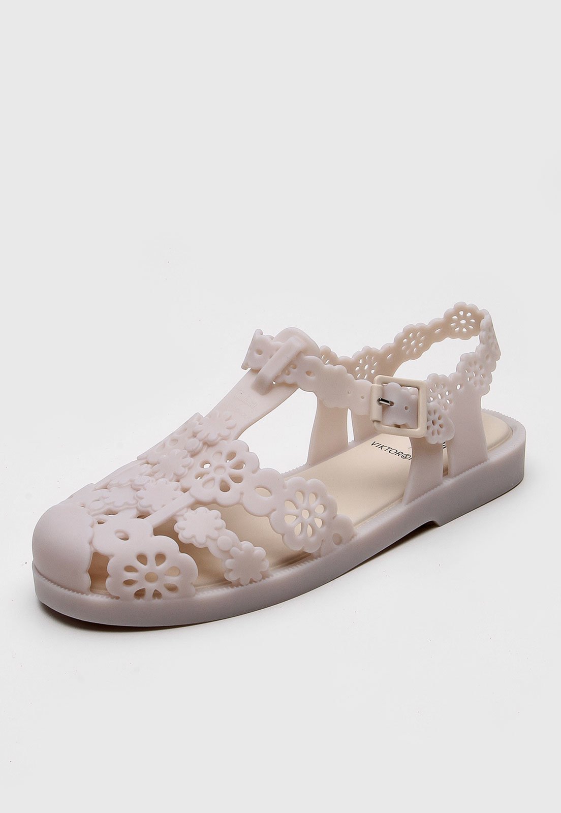 melissa x viktor & rolf possession lace flats