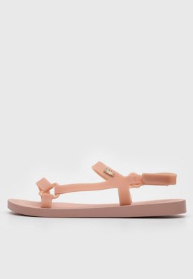 Rasteira Melissa Sun Downtown Rosa