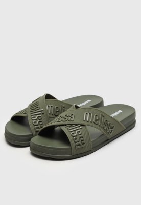 Rasteira Slide Melissa Cozy M-Lover Ii Verde
