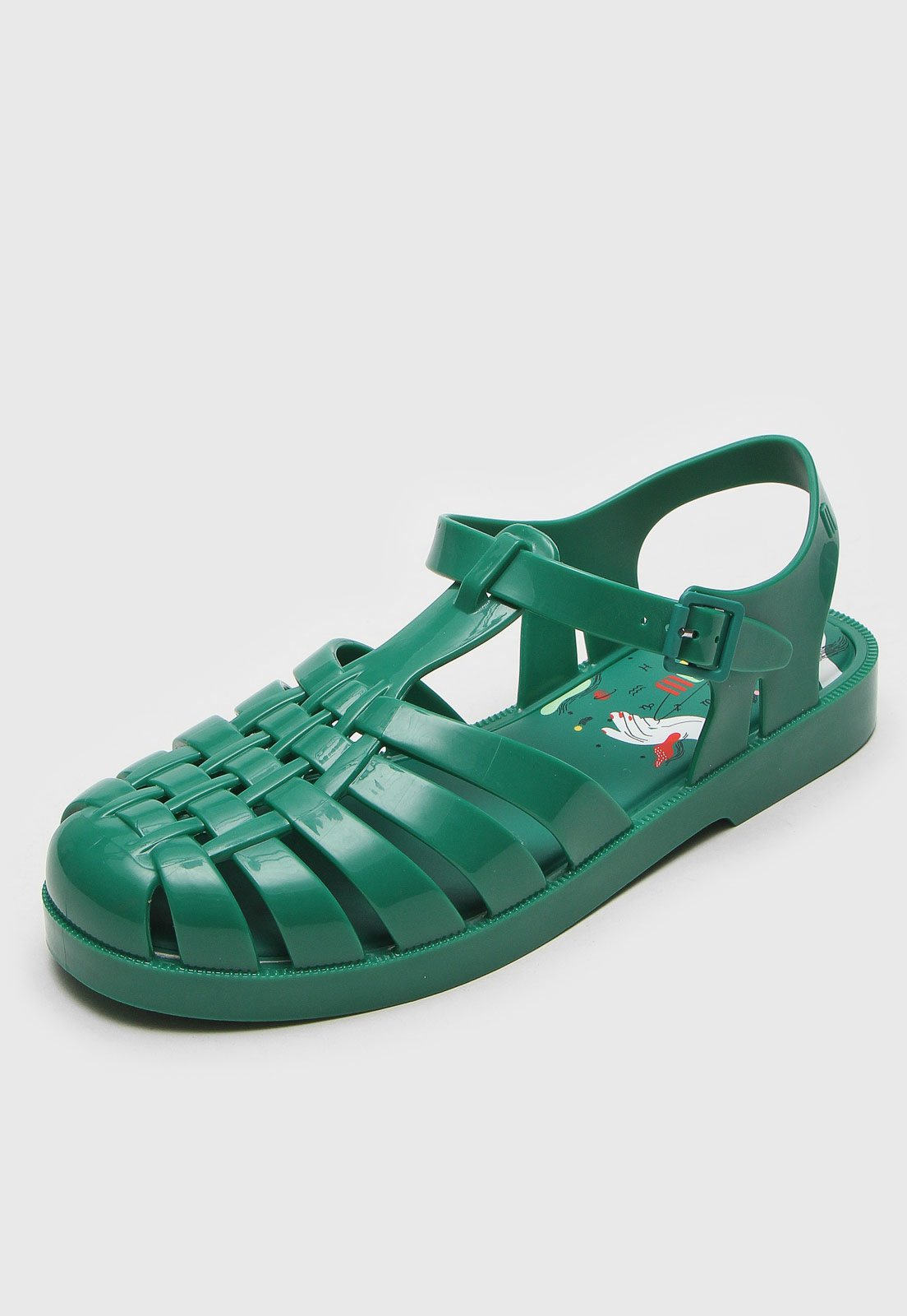 Sandalia best sale melissa verde