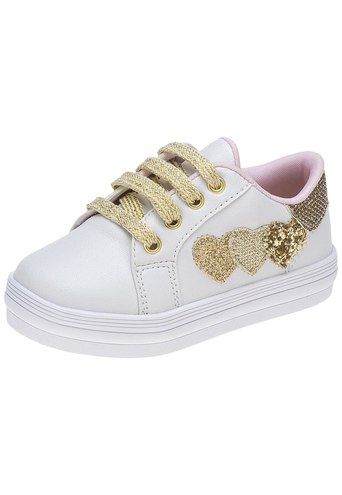 Tenis branco hot sale bebe feminino