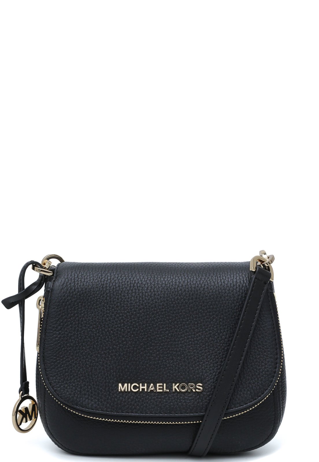 michael kors crossbody bolsa black and white