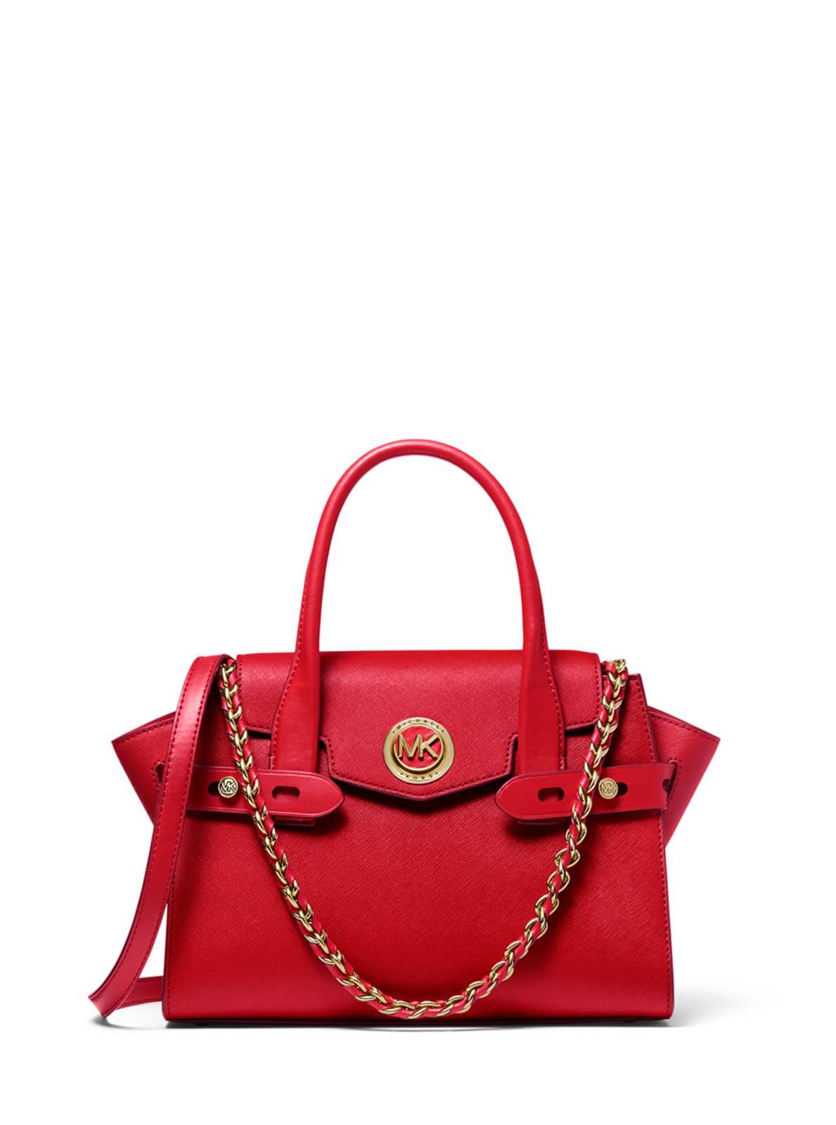 bolsa mk vermelha