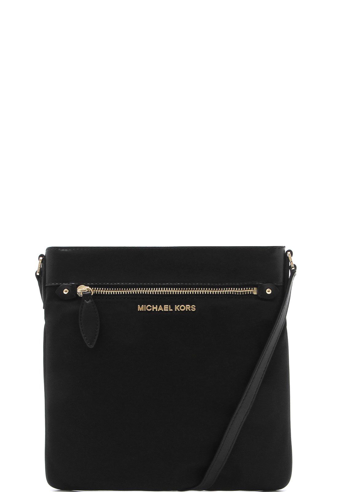 michael kors crossbody bolsa black and white