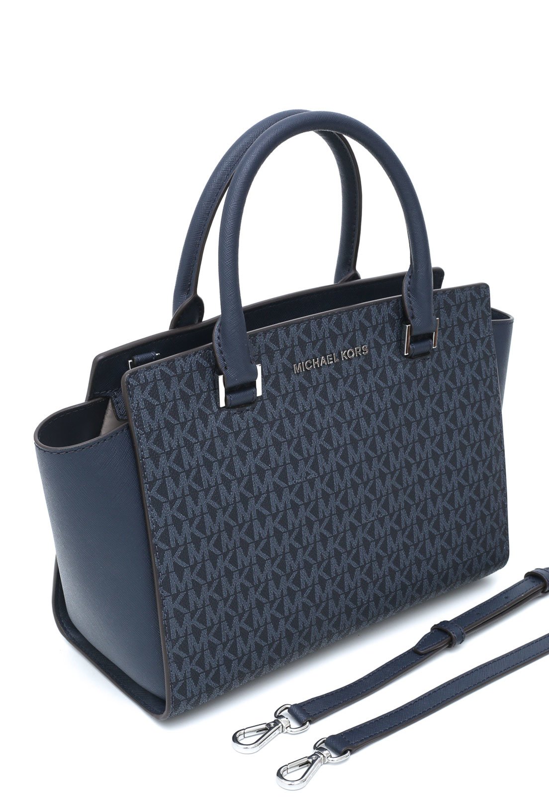 bolsa mk azul