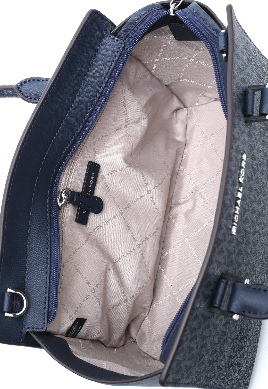 bolsa mk azul