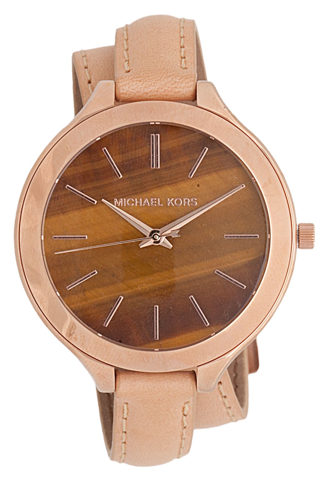 Relogio michael sale kors feminino bronze