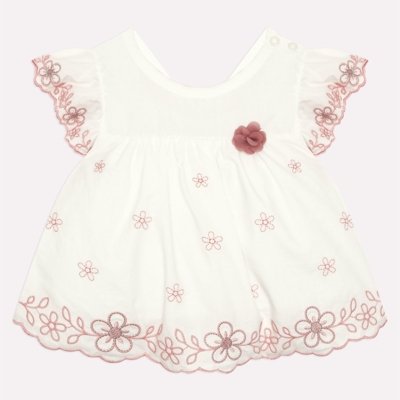 Conjunto Bebê Menina Rosa Milon
