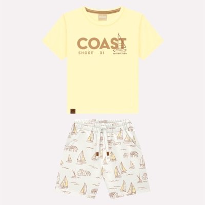 Conjunto Infantil Menino Lettering Milon