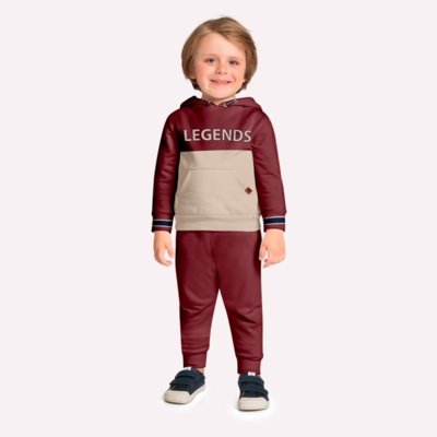 Conjunto Infantil Menino Lettering Milon