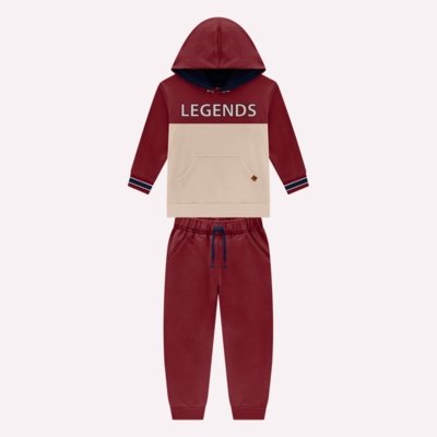 Conjunto Infantil Menino Lettering Milon