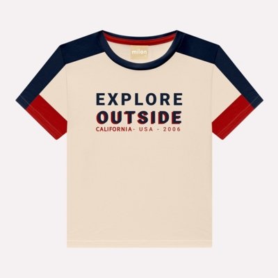 Conjunto Infantil Menino Lettering Milon
