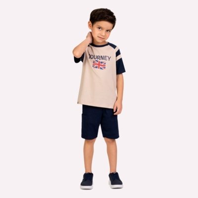 Conjunto Infantil Menino Lettering Milon