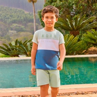 Conjunto Infantil Menino Lettering Milon