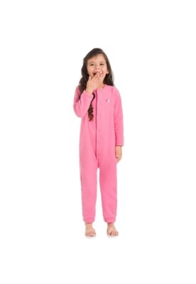 Pijama Macacão Milon Longo Rosa Menor preço em Pijama Macacão Milon Longo Rosa