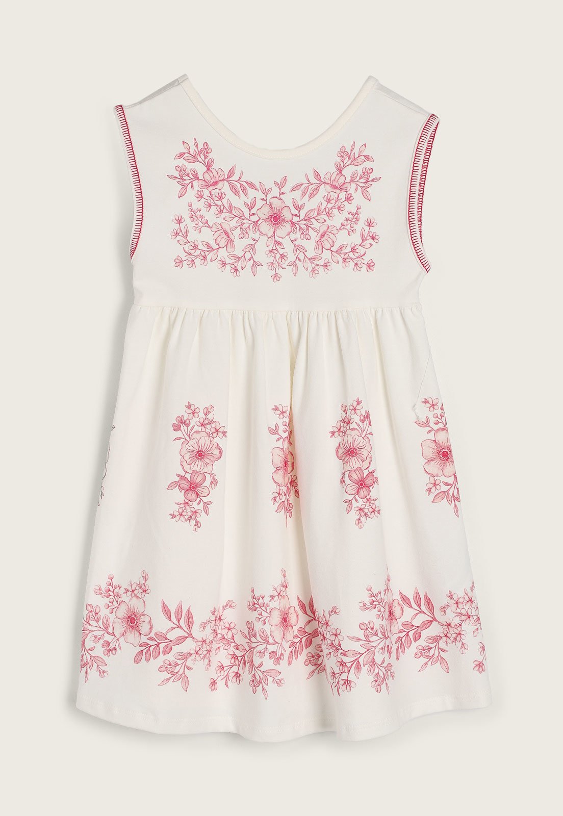 Vestido infantil best sale off white milon