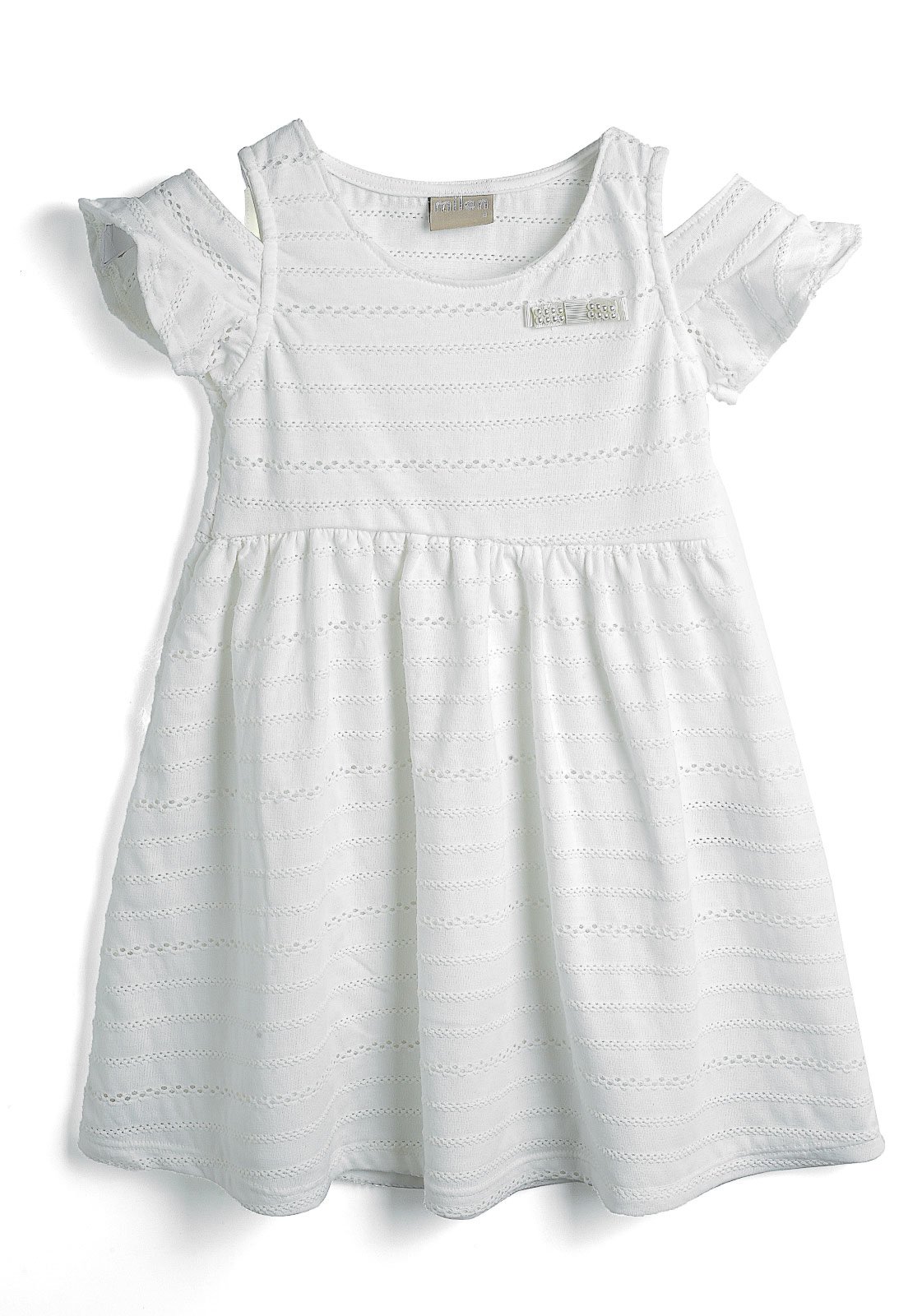 vestido branco milon