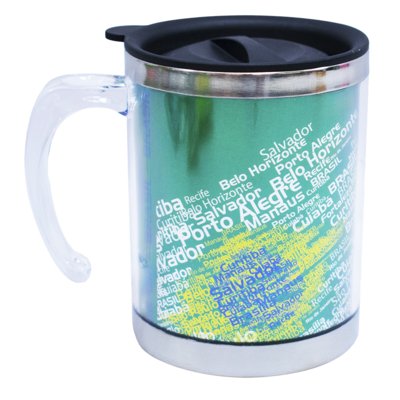 Caneca Minas De Presentes Brasil Verde Menor preço em Caneca Minas De Presentes Brasil Verde