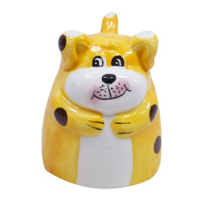Caneca Minas de Presentes Formato Cachorro Amarelo Menor preço em Caneca Minas de Presentes Formato Cachorro Amarelo