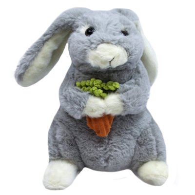 Menor preço em Pelúcia Minas de Presentes Coelho Cinza