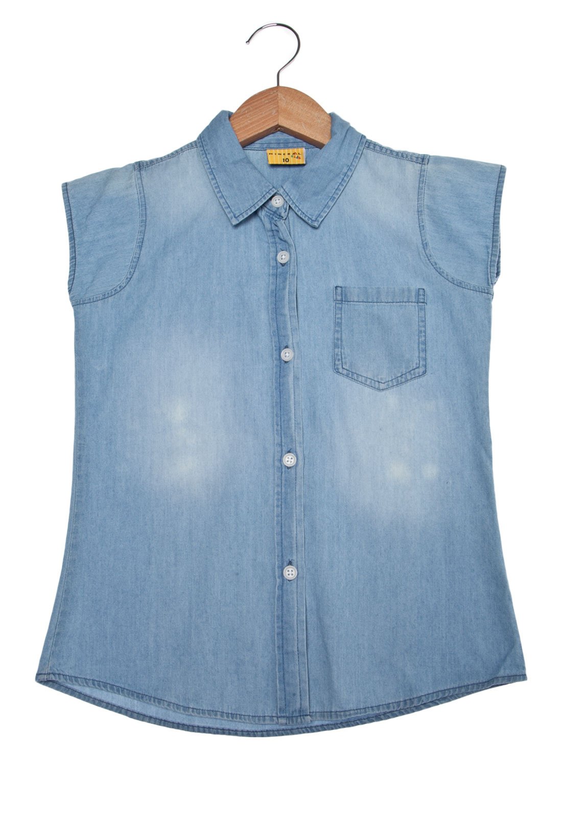 blusa infantil jeans