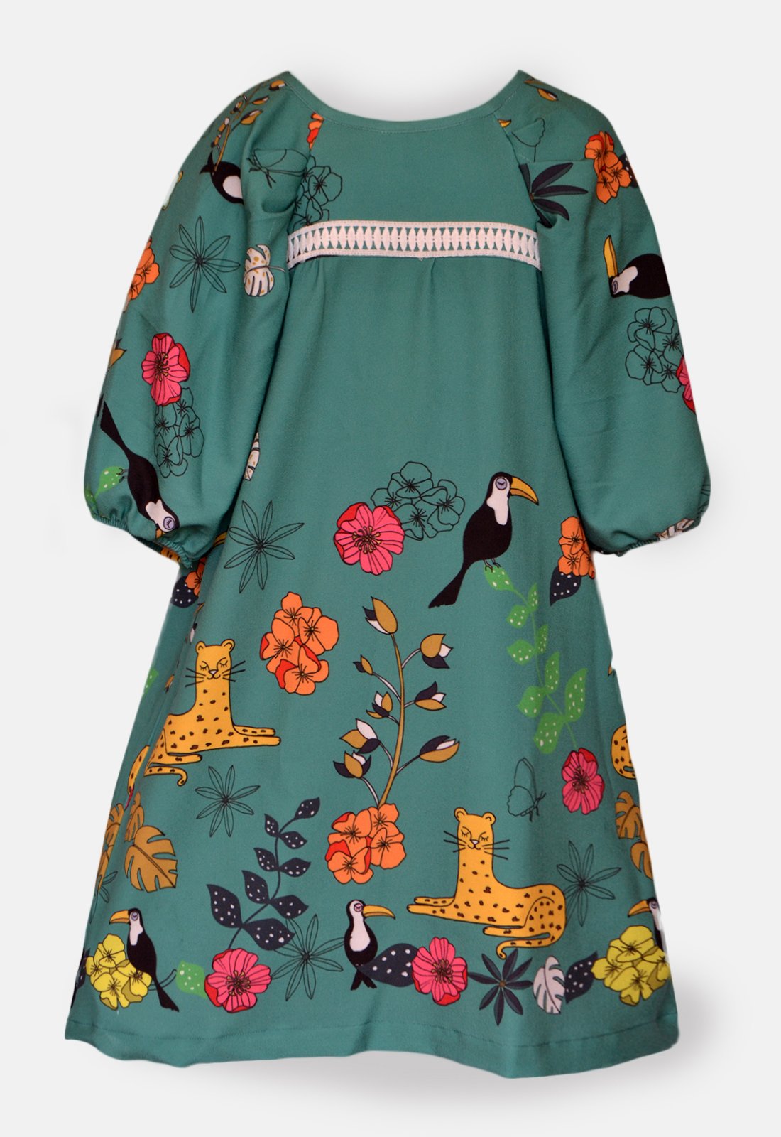 Vestido Mini Cherie Le Toucan Verde - Compre Agora | Dafiti Brasil