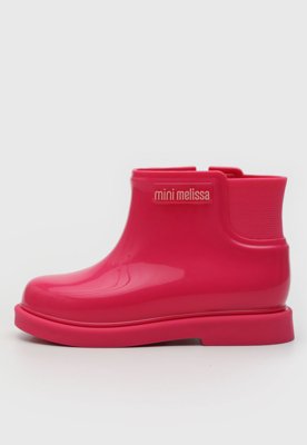 Bota Infantil Mini Melissa Chelsea Boot Ii Bb Rosa