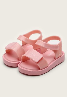 Sandália Infantil Mini Melissa Jump Rosa