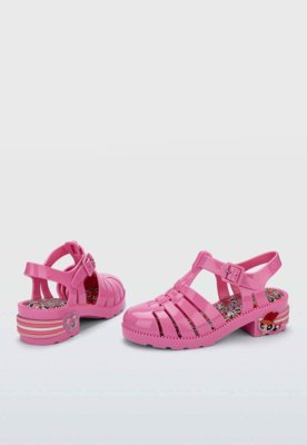 Sandália Infantil Mini Melissa Possession Hell Rosa