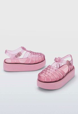 Sandália Infantil Mini Melissa Possession Platform Rosa