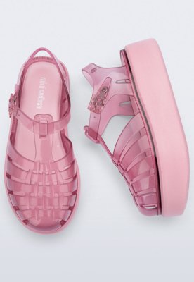 Sandália Infantil Mini Melissa Possession Platform Rosa