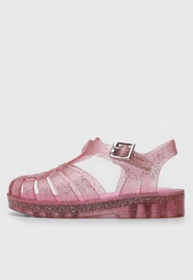 Sandália Infantil Mini Melissa Possession Shiny Rosa