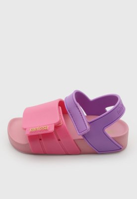 Sandália Infantil Mini Melissa Tiras Rosa