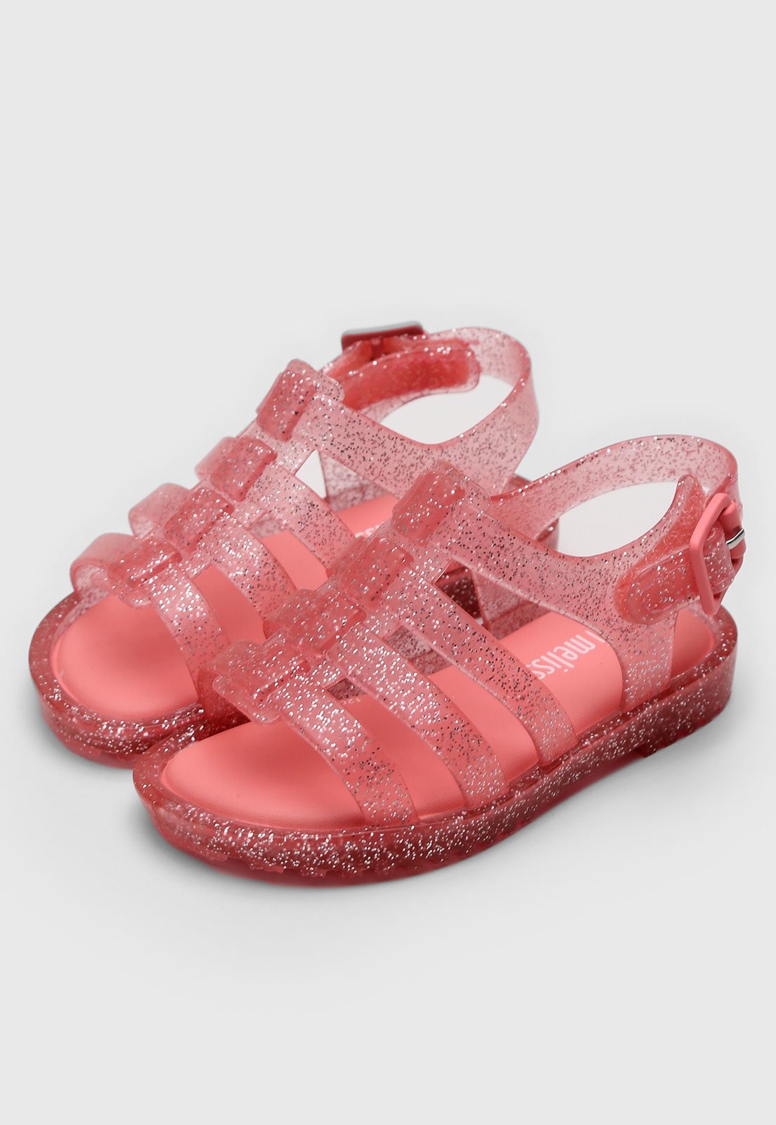 Mini melissa flox 2025 rosa glitter