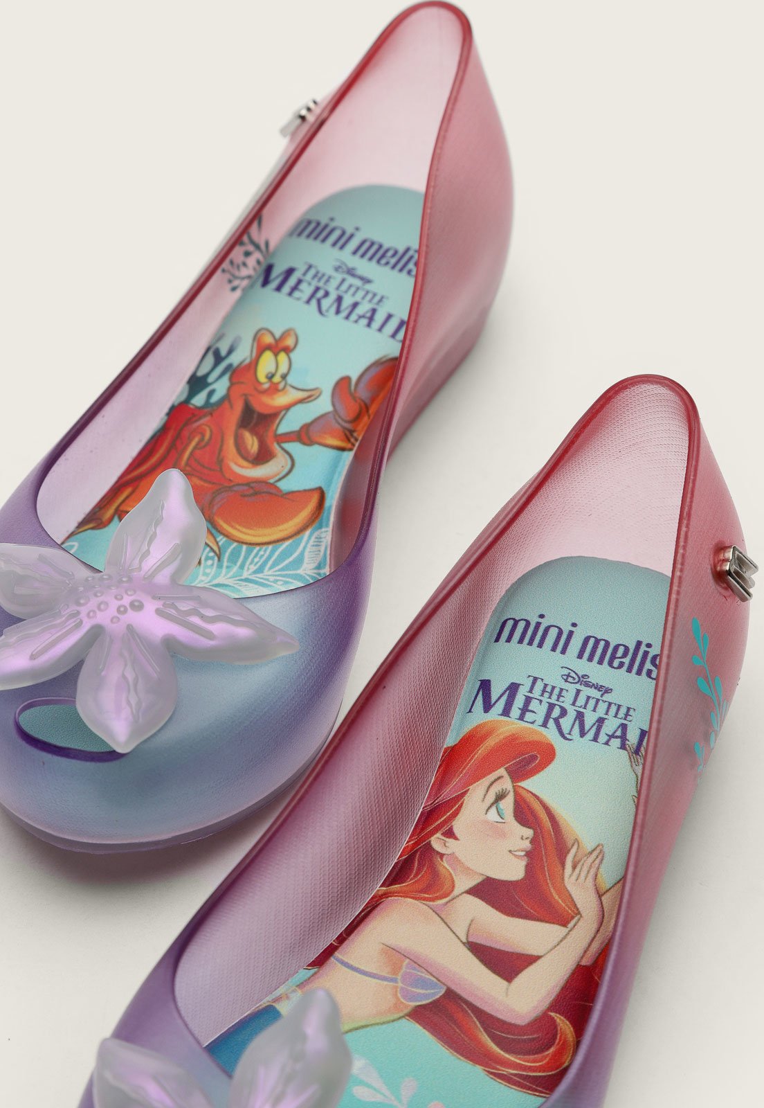 Sapatilha Infantil Mini Melissa Ultragirl Disney Pequena Sereia Rosa Compre Agora Dafiti Brasil