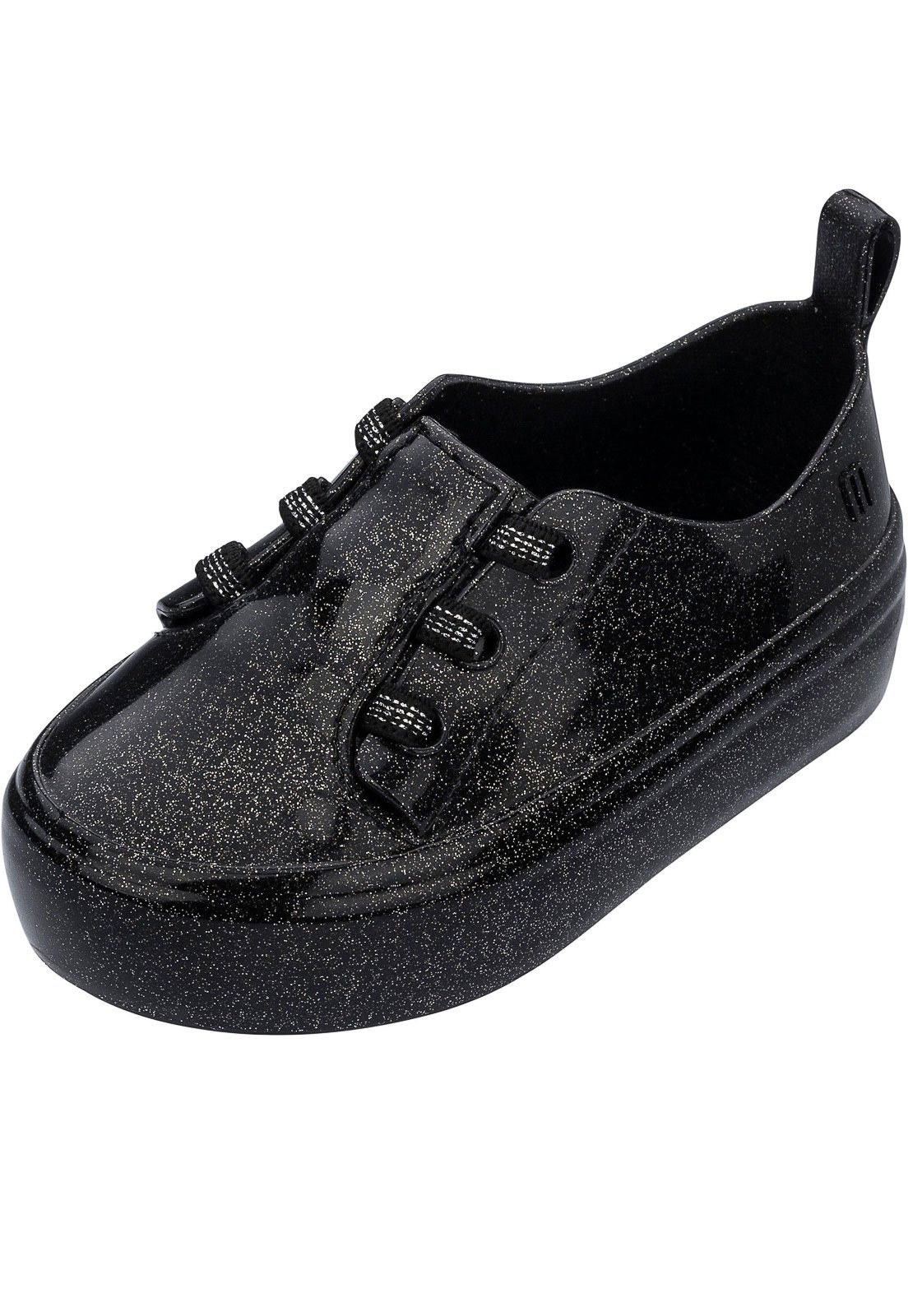 Tenis melissa hot sale preto com glitter