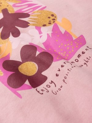 Conjunto Platinum Grow Positive Thoughts Rosa