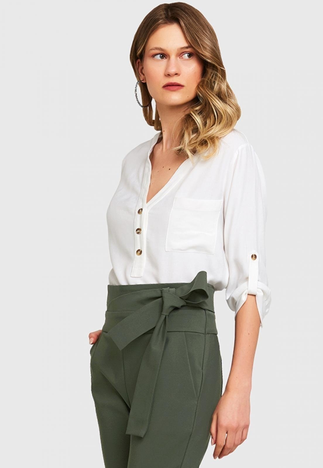 Camisa Branca Viscose Look Joy - Para Mulheres Modernas e reais