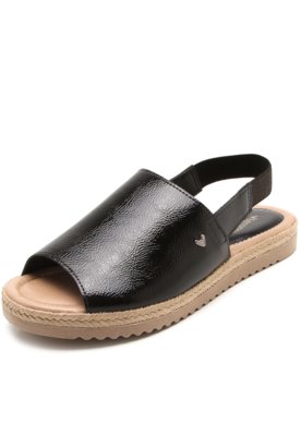 Rasteira Espadrille Mississipi Elástico Preta Menor preço em Rasteira Espadrille Mississipi Elástico Preta