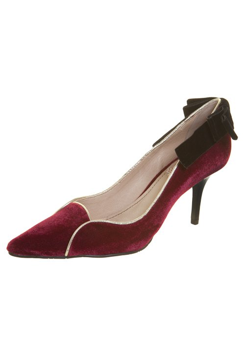 Scarpin hot sale veludo vinho