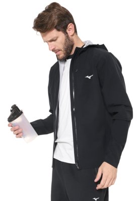 Jaqueta Corta Vento Mizuno Waterproof 20k Preta é boa?