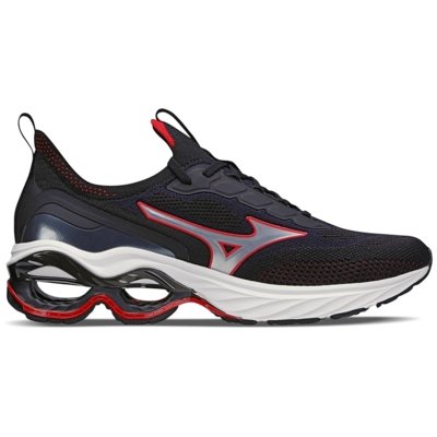 Kit 1 Tênis Mizuno Wave Invictus 4 e 1 Mochila Fun New